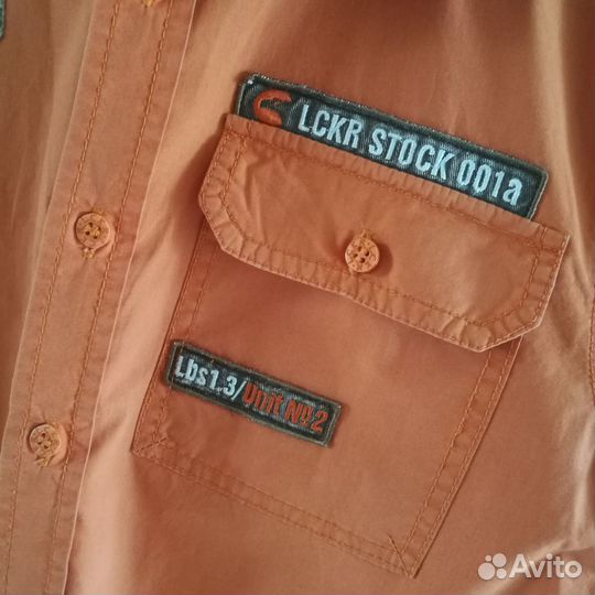 Рубашка для мальчика 140 см, отл.сост