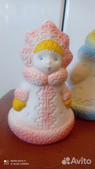 Дед Мороз+ снегурочка СССР - 2 набора