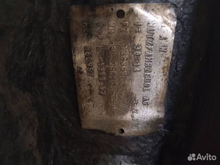 Редуктор заднего моста MAN TGA 2005 81350106256