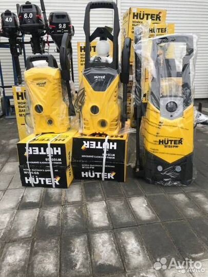 Мойки 165-210 бар Huter высокого давления