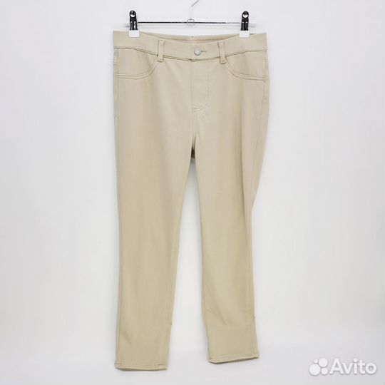 Джинсы-леггинсы Uniqlo бежевые