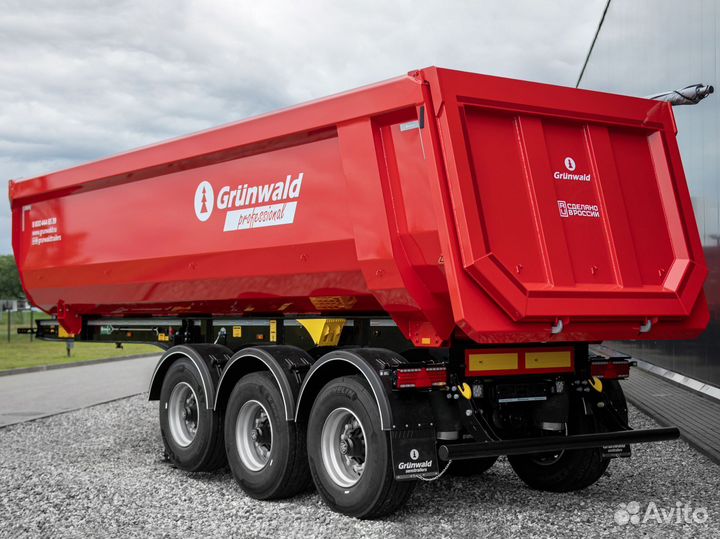 Полуприцеп самосвальный Grunwald Gr.T31-SH, 2024