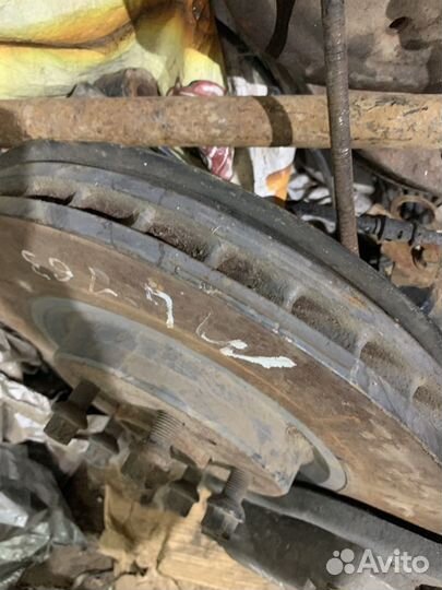 Диск тормозной Мерседес W163 ML270 ML320