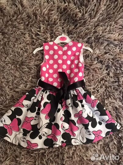 Платье с микимаусами