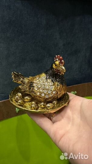 Шкатулка для украшений ряба