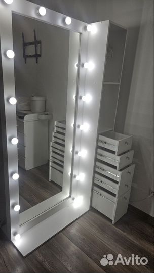Зеркало с подсветкой в полный рост