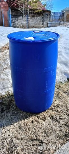 Бочка пластиковая 227литров бу