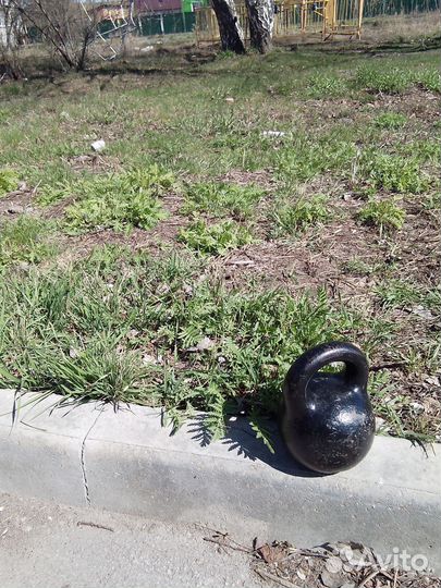 Гиря 16 кг СССР