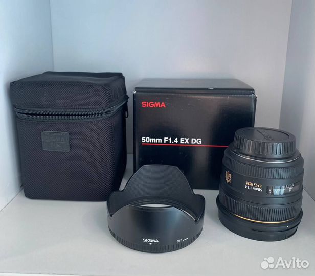 Объектив sigma 50 dg hsm