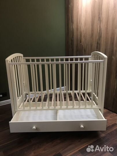 Детская кроватка Дашенька Гандылян + матрас Plitex