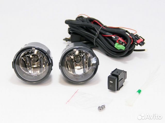 Противотуманные фары (комплект) Nissan Tiida