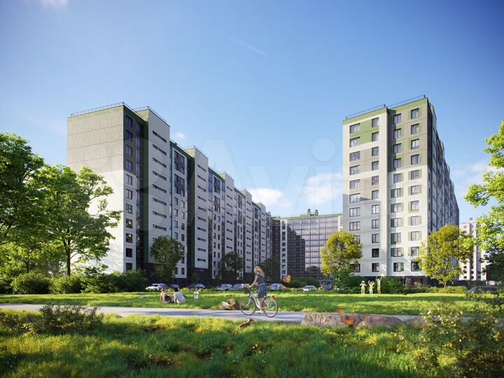 2-к. квартира, 61 м², 5/12 эт.