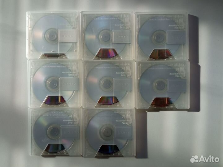 Минидиски Sony Neige 74 (8 шт.)
