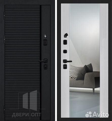 Дверь входная в квартиру с шумоизоляцией