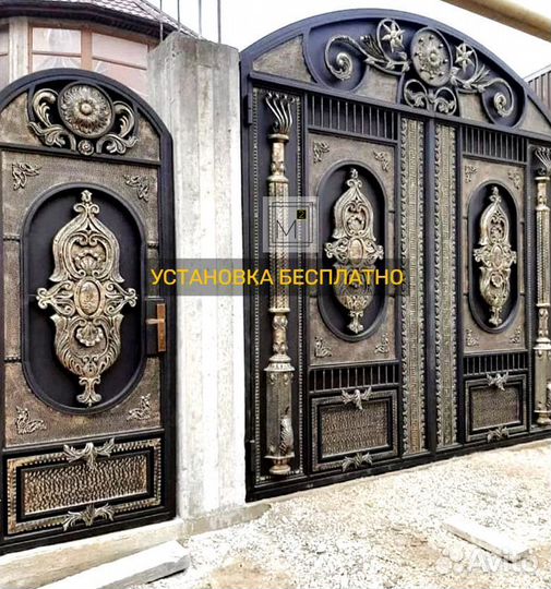 Металлические Ворота в Махачкале