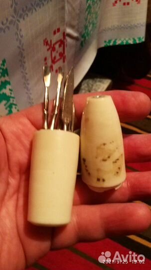 Маникюрный набор Ленинград СССР карболит