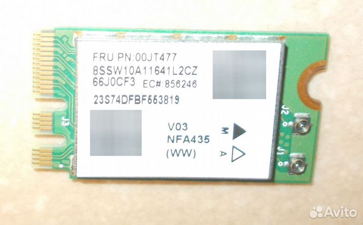 Модуль wifi Lenovo 110-15IBR (00JT477)