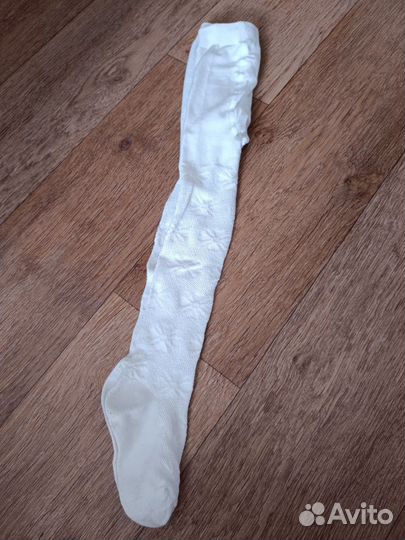 Колготки детские белые