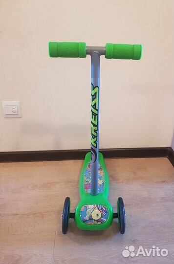 Самокат трехколесный Kreiss