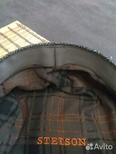 Кепка мужская оригинал Stetson твидовая