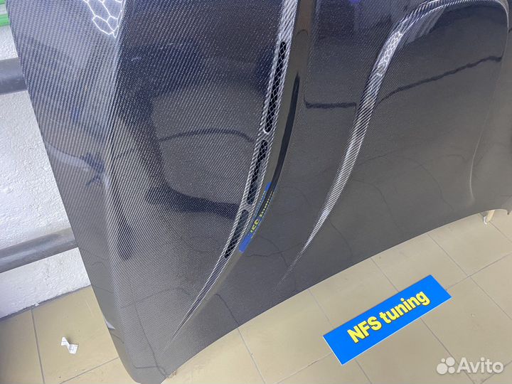 Капот BMW X6 F16 Hamann из настоящего карбона