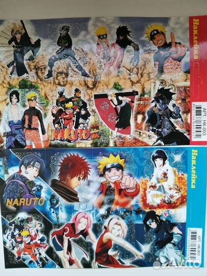 Наклейки Наруто