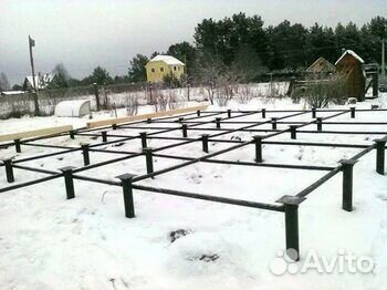 Фундамент под ключ / Винтовые сваи под ключ