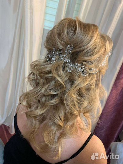 Свадебные прически/локоны, укладки, хвосты, волны