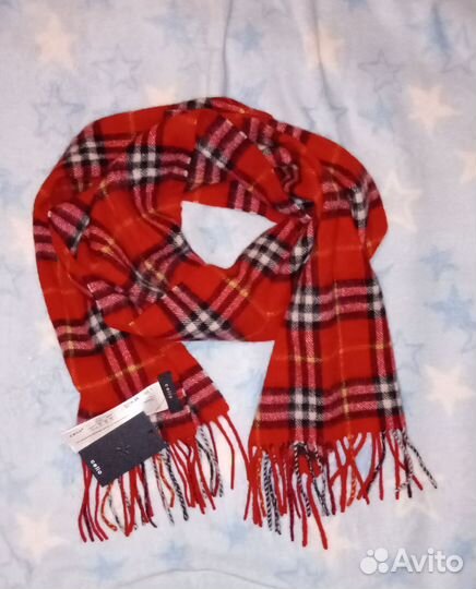 Шарф 100% шерсть, 170х30 см