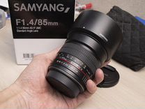 85mm 1.4 Samyang Nikon sony fuji мануальнй