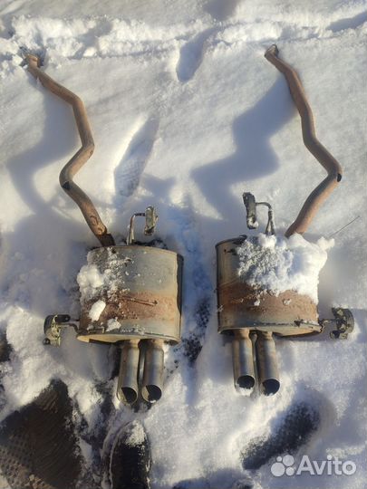 Глушитель/выхлоп BMW X5 e53 4.4 бмв