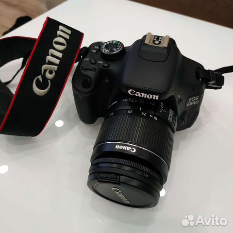 Зеркальный фотоаппарат canon 600d