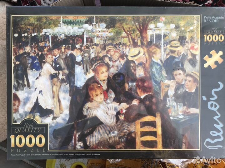 Пазлы. Много