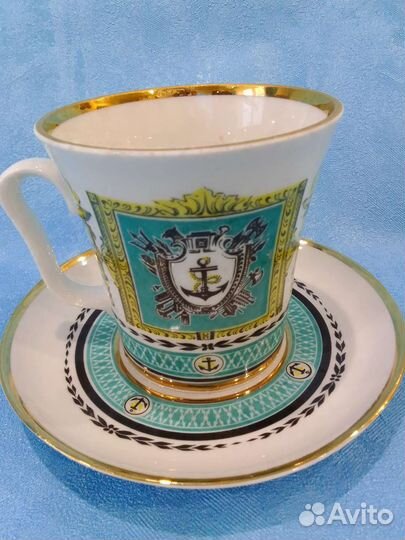 Чайная пара Лфз СССР Адмиралтейство