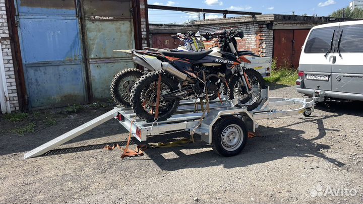 Мото прицеп для 3х мотоциклов