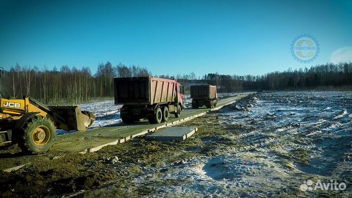 Грунт с котлована от 100 м3 без мусора и боя