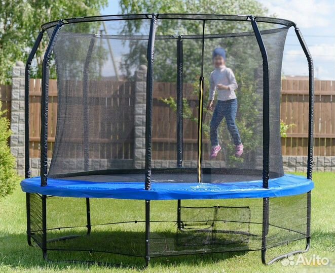 Батут с сеткой