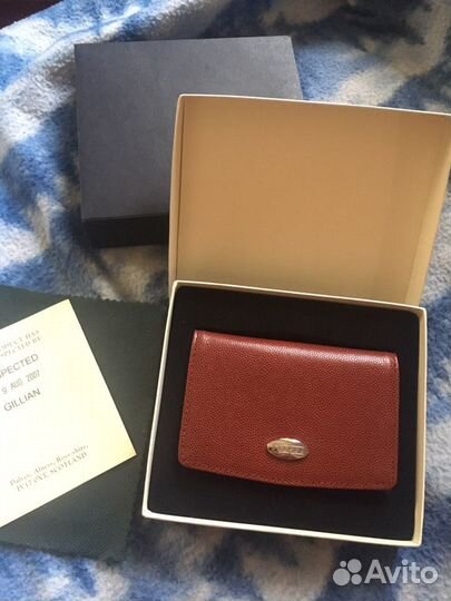 Визитница. Натуральная кожа