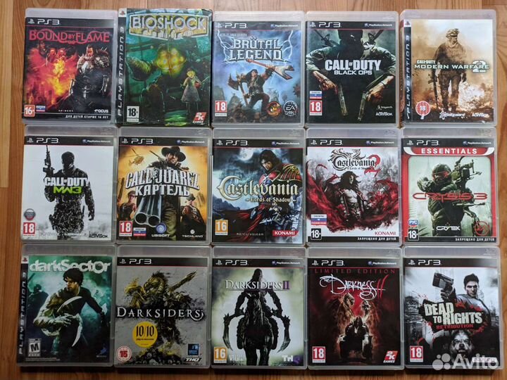 PS3 коллекция игр (Playstation3)