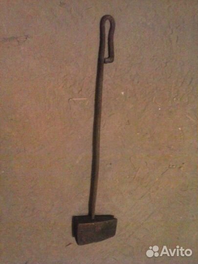 Насос ручной СССР с деревянной ручкой