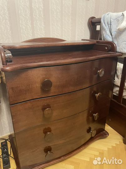 Пеленальный столик комод массив сосны детский