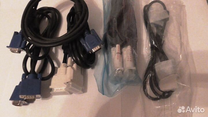 Кабели питания компьютера, переходники, провода