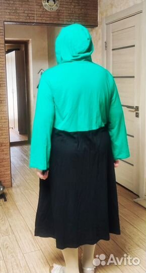 Домашний халат на молнии Большие размеры 64