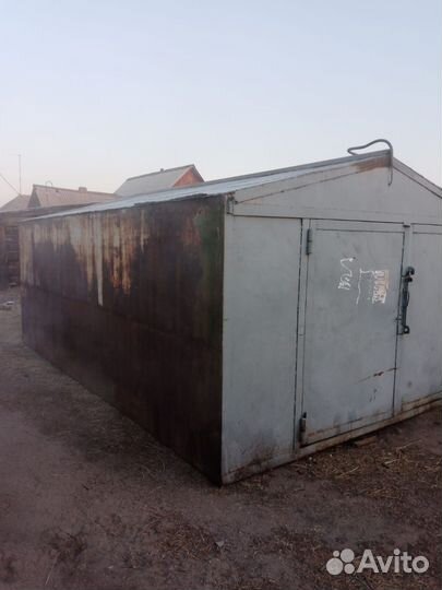 Металлический гараж на вывоз
