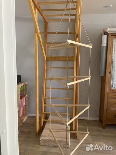 Шведская стенка деревянная