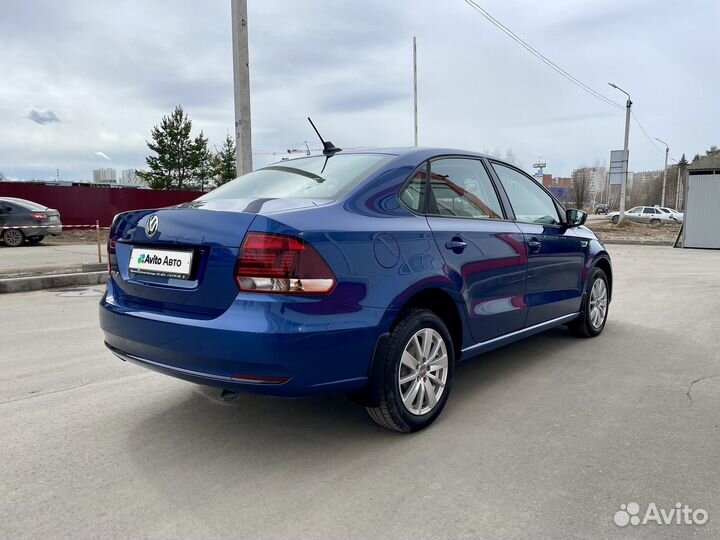 Volkswagen Polo 1.6 AT, 2020, 40 257 км