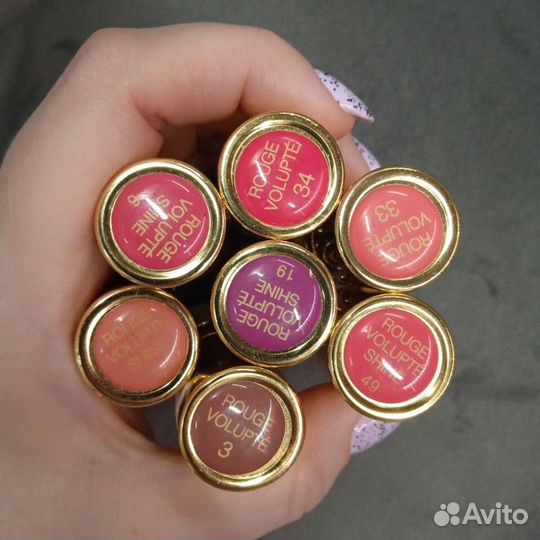 Помада для губ YSL, Lancome, Clarins, Givenchy