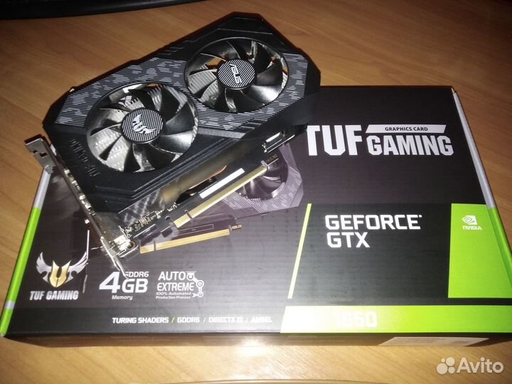 Видеокарта Asus TUF 1650 4gb gddr6