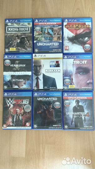 Игры для приставок ps4