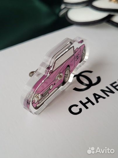 Брошь Chanel Cabriolet LUX качество